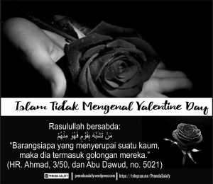 cover islam tidak valentine